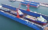 “海洋石油230”和“海洋石油257”環(huán)保船完成塢修，重新返航渤海海域進(jìn)行作業(yè)