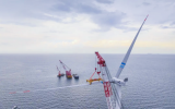 巨力索具助力廣西首個海上風電項目首臺風機順利吊裝