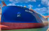 大連造船造！17.5萬立方米大型液化天然氣（LNG）運輸船首制船出塢