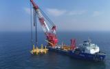 山東省單機容量最大海上風電項目全面進入海上施工階段